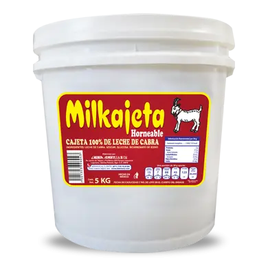 Chilchota - Cajeta Horneable Milkajeta Cubeta 5 y 25 kg